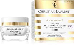 Крем для лица против морщин 55+, Christian Laurent Pour La Beauté Infusion, 50 мл цена и информация | Кремы для лица | kaup24.ee