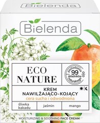 Успокаивающий крем для лица Bielenda Eco Nature Kakadu Plum Jasmine Mango, 50 мл цена и информация | Кремы для лица | kaup24.ee