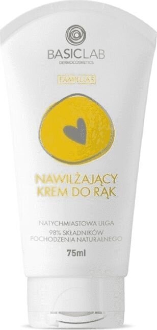 Niisutav näokreem Basiclab Famillias Cream, 75ml цена и информация | Näokreemid | kaup24.ee