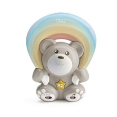 Музыкальный проектор Chicco Rainbow Bear цена и информация | Drewniana Wieża Piramida Kura Nakładanie Kolorowych Kwadratów LD-15 15276 | kaup24.ee