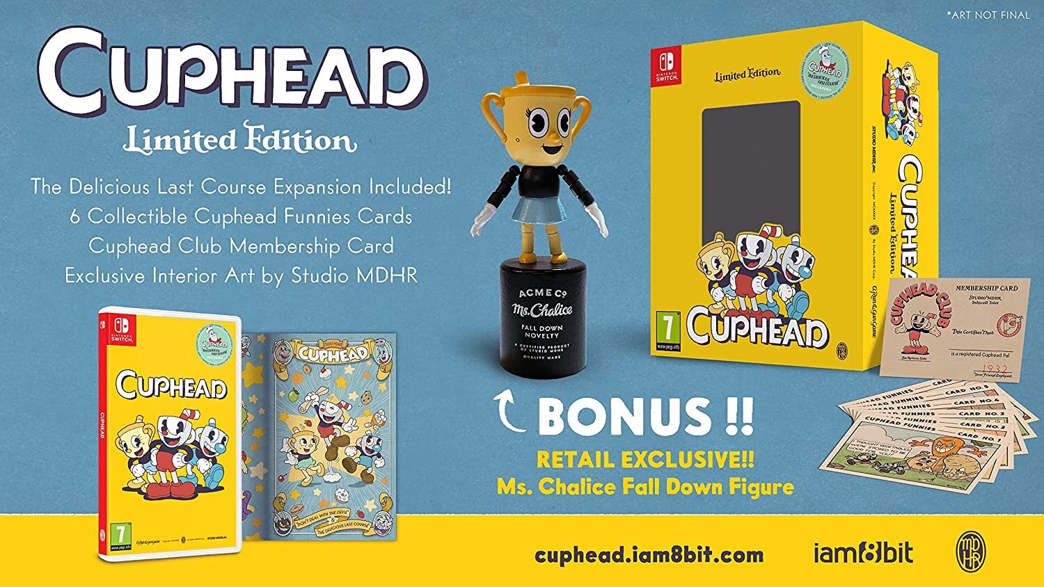 Cuphead Limited Edition Nintendo Switch/Lite hind ja info | Arvutimängud, konsoolimängud | kaup24.ee