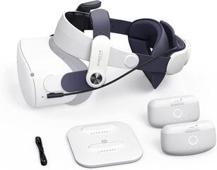 Bobovr M2 Pro Elite Strap + Extra Battery + Charging Station for Oculus (Meta) Quest 2 цена и информация | Аксессуары для компьютерных игр | kaup24.ee