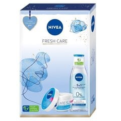Komplekt Nivea Fresh Care: kergelt niisutav näokreem, 100ml + mitsellaarvesi 5in1, 200ml цена и информация | Кремы для лица | kaup24.ee