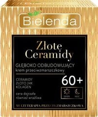 Pinguldav näokreem Bielenda Golden Ceramides Cream 60+, 50ml цена и информация | Кремы для лица | kaup24.ee