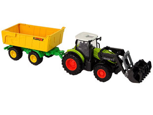 Haagisega traktor Lean Toys hind ja info | Poiste mänguasjad | kaup24.ee