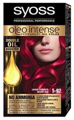 Syoss Intense Diration Hair Cream, 5-92 ярко-красный, 3 упаковочного набора цена и информация | Краска для волос | kaup24.ee