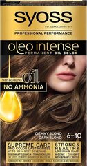 Syoss Intense Diration Hair Cream, 6-10 бежевый, 3 упаковочного набора цена и информация | Краска для волос | kaup24.ee