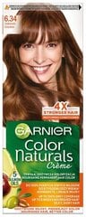 Garnier Color Naturals juuksevärv 6, 34 šokolaad, 3 pakendikomplekti hind ja info | Juuksevärvid | kaup24.ee