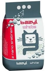 Бентонитовый наполнитель для кошачьего туалета Bazyl Ag+ White Natural, 10л цена и информация | Наполнитель для кошек | kaup24.ee