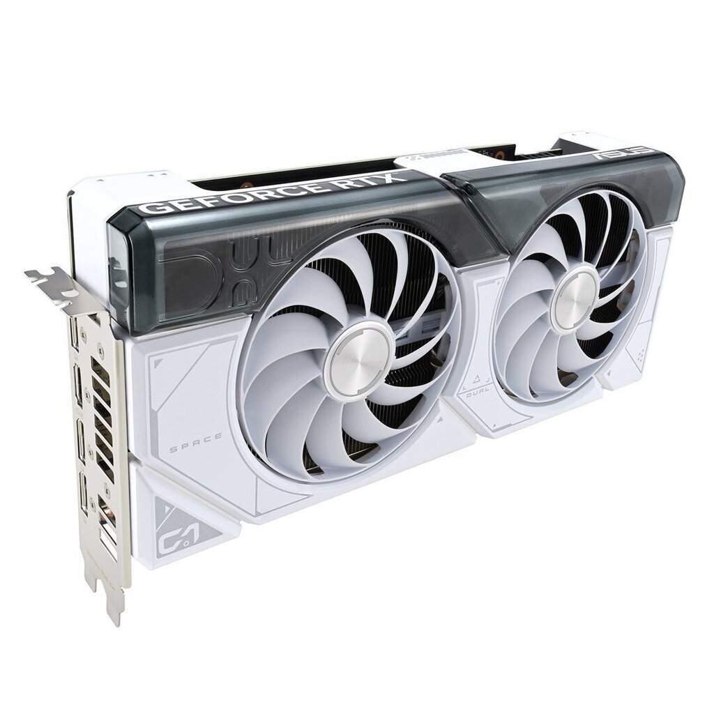 Asus Dual GeForce RTX 4070 White OC Edition 12GB GDDR6X (DUAL-RTX4070-O12G-WHITE) цена и информация | Videokaardid (GPU) | kaup24.ee