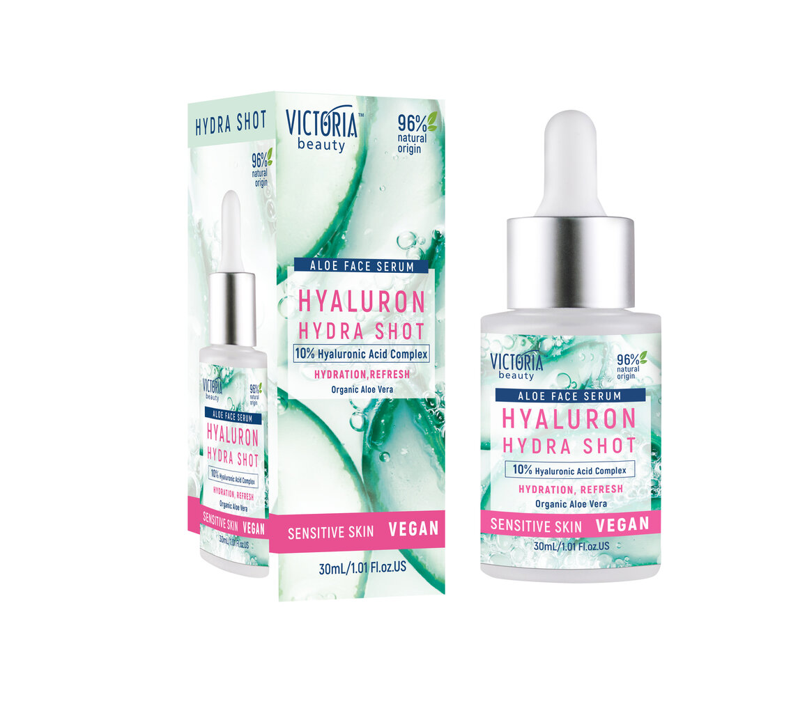 Intensiivselt niisutav näoseerum koos hüalurooniga Victoria Beauty, 30 ml цена и информация | Näoõlid, seerumid | kaup24.ee