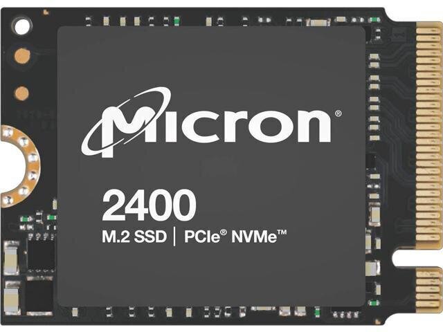 Micron 2400 1TB M.2 2230 (MTFDKBK1T0QFM-1BD1AABYYR) цена и информация | Sisemised kõvakettad (HDD, SSD, Hybrid) | kaup24.ee
