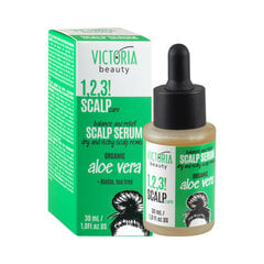 Seerum probleemsele peanahale koos orgaanilise aaloe ekstrakti, biotiini ja teepuuõliga Victoria Beauty, 30ml цена и информация | Маски, масла, сыворотки | kaup24.ee