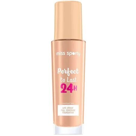 Jumestuskreem Miss Sporty Perfect To Last 24h 201 Classic Beige, 30ml цена и информация | Jumestuskreemid, puudrid | kaup24.ee