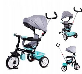 Kolmerattaline jalgratas Sun Baby 2in1 Fresh 360, türkiissinine hind ja info | Kolmerattalised jalgrattad | kaup24.ee