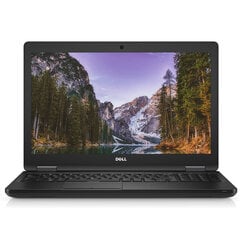 Dell E5540 15.6 1366x768 i5-4300U 8GB 240SSD WIN10Pro Webcam Renew цена и информация | Ноутбуки | kaup24.ee