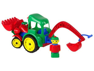 Traktor-ekskavaator Hemar 872573 hind ja info | Poiste mänguasjad | kaup24.ee