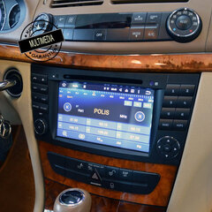 Android Multimedia Mercedes Benz 2001-11 CLC (W209) CLS (W219) E (W211) G (W463) цена и информация | Автомагнитолы, мультимедиа | kaup24.ee