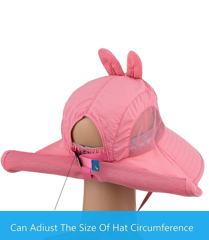 Laste suvemüts, roosa jänku hind ja info | Imikute mütsid, sallid, kindad | kaup24.ee