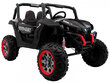 Elektriauto Buggy Super Star 4 x 4, must hind ja info | Laste elektriautod | kaup24.ee