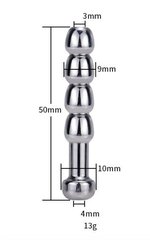 Уретральный расширитель из нержавеющей стали 9 мм цена и информация | БДСМ и фетиш | kaup24.ee