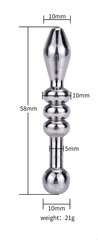 Ureetra masturbatsioonikork 10 mm hind ja info | BDSM ja fetish | kaup24.ee