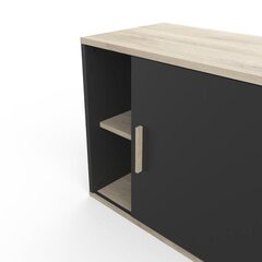 Кухонный шкаф Atelier, темно-серый/коричневый цвет цена и информация | Кухонные шкафчики | kaup24.ee