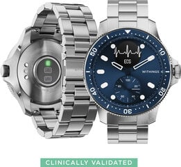 Withings Scanwatch Horizon, Серебристо-синий цена и информация | Смарт-часы (smartwatch) | kaup24.ee