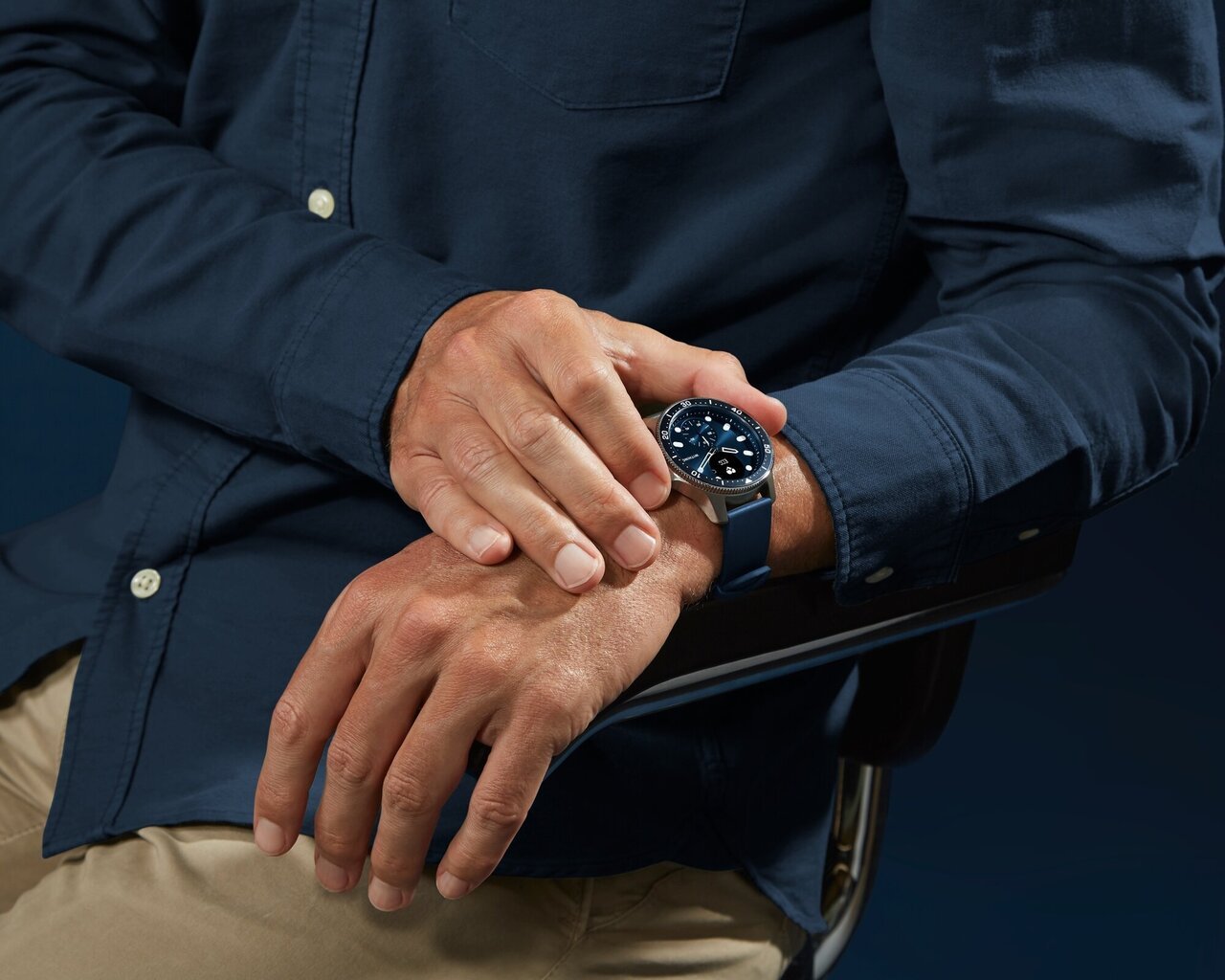 Withings ScanWatch Horizon Hybrid Blue hind ja info | Nutikellad (smartwatch) | kaup24.ee