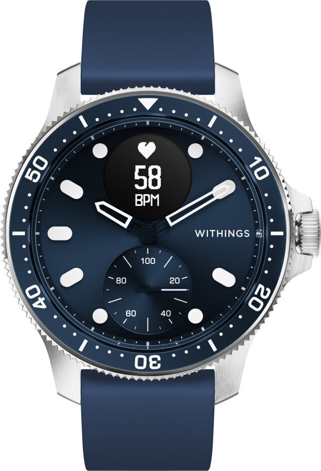 Withings ScanWatch Horizon Hybrid Blue цена и информация | Nutikellad (smartwatch) | kaup24.ee