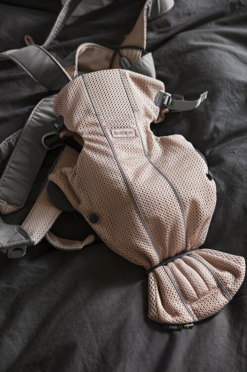 Babybjörn kandekott Baby Carrier Mini Mesh 3D, pearly pink hind ja info | Kõhukotid | kaup24.ee