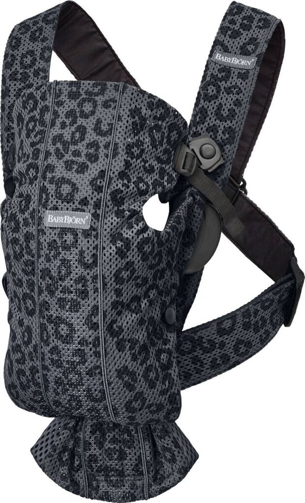 Babybjörn kandekott Baby Carrier Mini Mesh 3D, grey цена и информация | Kõhukotid | kaup24.ee