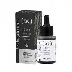 Õrn kooriv näoseerum 5% AHA ja PHA happekompleksiga Skincyclopedia, 30ml цена и информация | Сыворотки для лица, масла | kaup24.ee