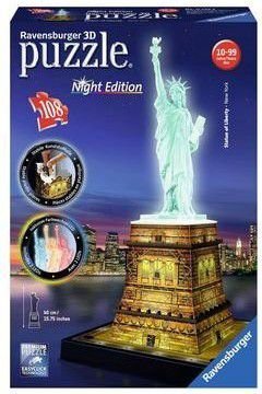 3D-pusle Ravensburger Statue of Liberty , 108 det. hind ja info | Pusled | kaup24.ee