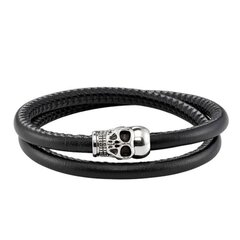 Unisex Käevõru Thomas Sabo UB0010-825-11 Must Hõbe цена и информация | Женские браслеты | kaup24.ee