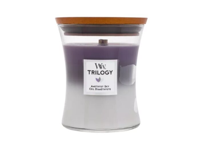WoodWick lõhnaküünal Trilogy Amethyst Sky, 275 g цена и информация | Küünlad, küünlajalad | kaup24.ee