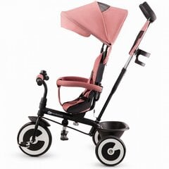 Многофункциональный трехколесный велосипед Kinderkraft Aston, розовый цвет цена и информация | Трехколесные велосипеды | kaup24.ee
