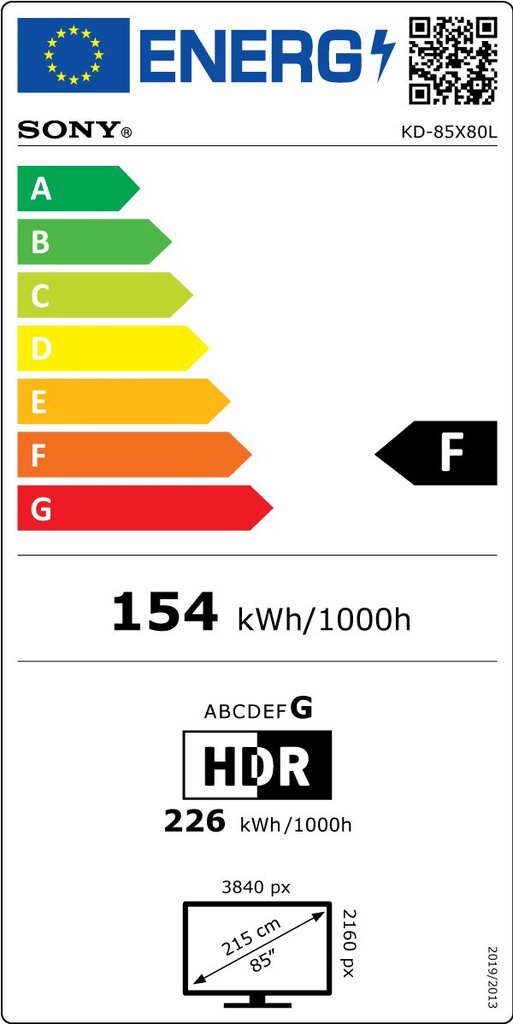 Sony Google TV KD85X80LAEP hind ja info | Telerid | kaup24.ee