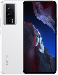 Poco F5 Pro 5G 12/256GB MZB0D88EU White цена и информация | Мобильные телефоны | kaup24.ee