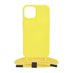 Чехол Techsuit Crossbody iPhone 14 Желтый цена и информация | Чехлы для телефонов | kaup24.ee