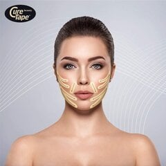 CureTape® Beauty кинезиотейп для лица и чувствительных зон, цвет тела цена и информация | Ортезы и бандажи | kaup24.ee