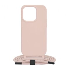 Telefoniümbris Techsuit Crossbody iPhone 14 Pro Roosa hind ja info | Telefoni kaaned, ümbrised | kaup24.ee