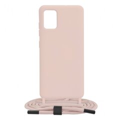 Telefoniümbris Techsuit Crossbody Samsung Galaxy A51 4G Roosa hind ja info | Telefoni kaaned, ümbrised | kaup24.ee