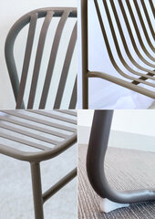 Садовый стул Novelly Home MC19323C, светло-коричневый цвет цена и информация | Садовые стулья, кресла, пуфы | kaup24.ee