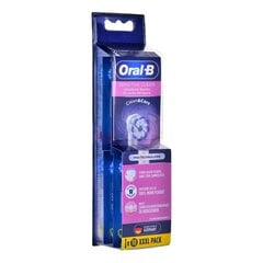 ORAL-B Sensitive Clean EB60-10 (Clean &amp; Care) Сменные насадки для электрических зубных щеток XXXL 10 шт. Белый цена и информация | Насадки для электрических зубных щеток | kaup24.ee