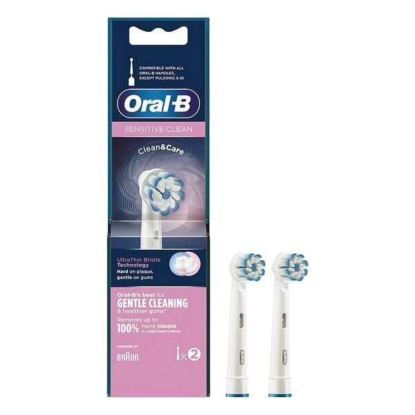 Sensitive Clean Oral-B цена и информация | Elektriliste hambaharjade otsikud | kaup24.ee