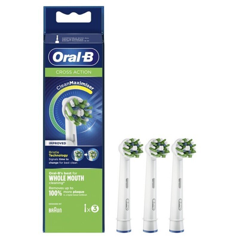 Oral-B EB 50-3 FFS Cross Action hind ja info | Elektriliste hambaharjade otsikud | kaup24.ee