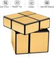 Mõistatus Rubiku kuubik 2x2, peegelpilt, kuldne hind ja info | Lauamängud ja mõistatused | kaup24.ee