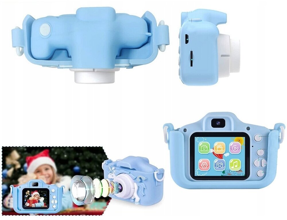 Lastele mänguaparaat ja kaamera kummikattega hind ja info | Poiste mänguasjad | kaup24.ee