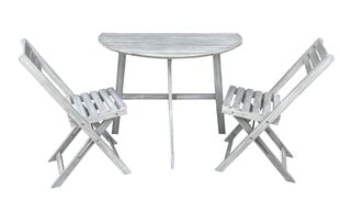 Комплект садовой мебели Novelly Home AG-051, серый цвет цена и информация | Комплекты уличной мебели | kaup24.ee